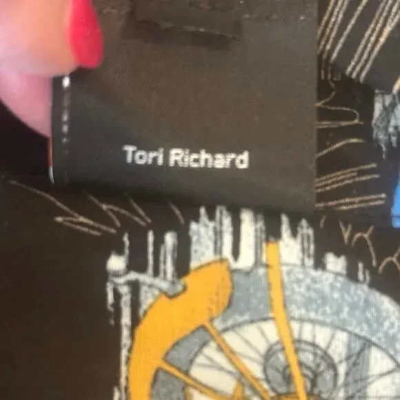 Hawaii Made Harley Davidson Tori Richard Button Front Shirt 3XL - Picture 5 of 5